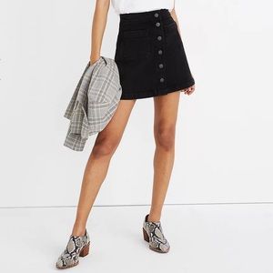 Madewell Denim Mini Skirt